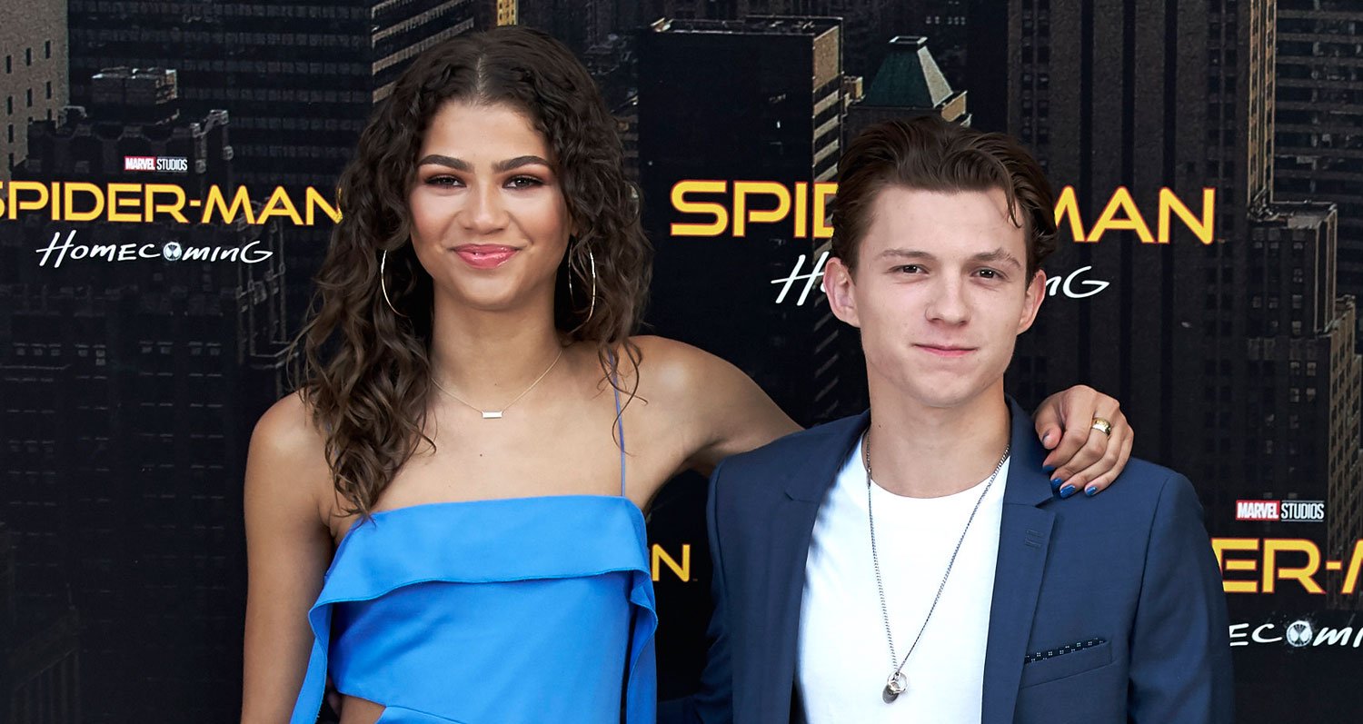 Tom Holland Borrowed Zendaya’s Leather Jacket & Fans Have Lost All ...