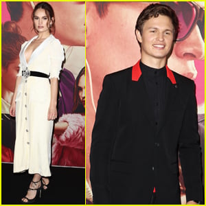 Ansel Elgort & Lily James Step Out in Australia For 'Baby Driver' Premiere