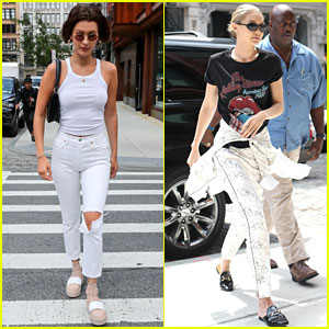 Bella & Gigi Hadid Step Out Separately & Show Off Their Style!