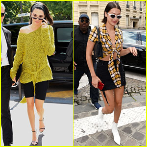 Kendall Jenner & Bella Hadid Bring Their Fashion A-Game to Paris