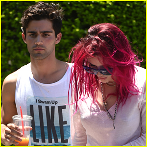 Bella Thorne & Max Ehrich Take a Break From Making Music for Lunch