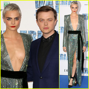 Cara Delevingne Looks Flawless in Sequined Dress in Paris!