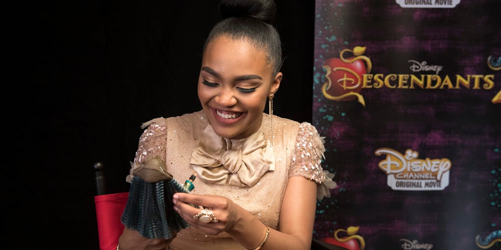 China Anne McClain Unboxes Her First 'Descendants 2′ Uma Doll & It's The  Cutest Thing Ever!, China McClain, Dove Cameron, Sofia Carson