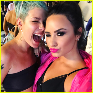 Demi Lovato & Halsey Bury the Hatchet & Pose For a Cute Selfie Together