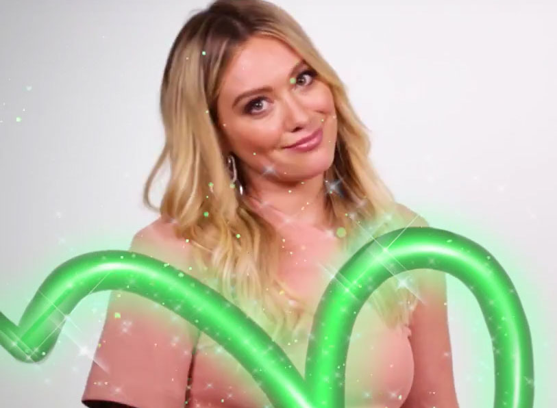 Hilary Duff Recreated the Disney Channel Wand ID & We Feel For Her