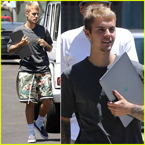 Justin Bieber Attends Church Meeting Before Beverly Hills Car Accident