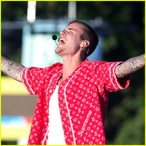 Justin Bieber Puts Vicks Vaporub in Nose Before Hyde Park Concert