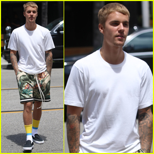 Justin Bieber Grabs Lunch in Beverly Hills After Tour Cancellation