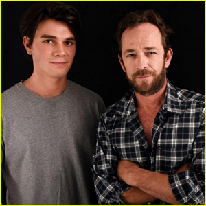 'Riverdale' Father & Son Duo KJ Apa & Luke Perry Are Really Close Off-Screen