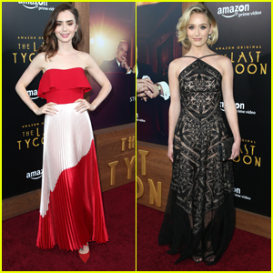 Lily Collins Looks Like She Time Traveled From The 1930s for 'The Last Tycoon' Premiere