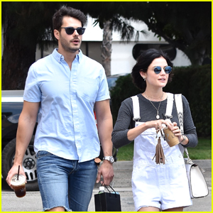 Lucy Hale Hangs With 'Life Sentence' Co-Star Jayson Blair Before Leaving For Vancouver