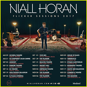 Niall Horan Announces 'Flicker Sessions' Tour - See The Dates Here!