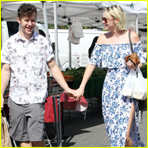 Nolan Gould Couples Up With Hannah Glasby at a Farmer's Market