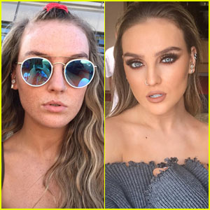 Perrie Edwards Shows Off Her Serious Freckles in Makeup-Free Selfie