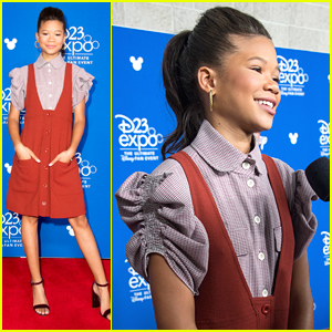 Storm Reid Promotes New Film 'A Wrinkle in Time' at D23 Expo