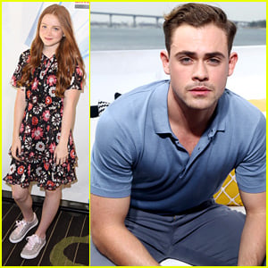 New 'Strangers Things' Stars Dacre Montgomery & Sadie Sink Step Out at Comic-Con!