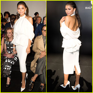 Zendaya Models Her Stunning Look at Ralph & Russo Fashion Show