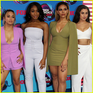 Fifth Harmony Slays the 2017 Teen Choice Awards Blue Carpet!