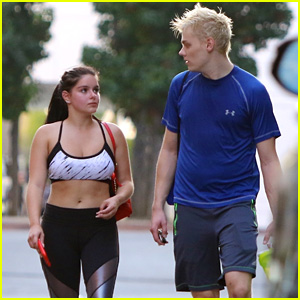 Ariel Winter & Levi Meaden Hit the Gym After Lake Tahoe Vacation