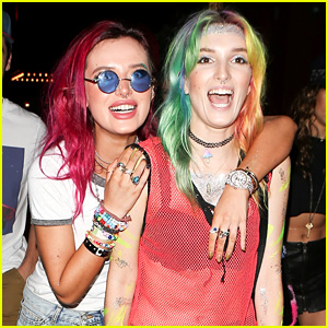 Bella Thorne & Sister Dani Have Colorful Night at Avalon Nightclub