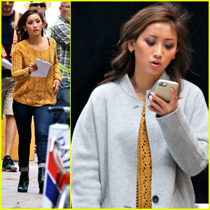 Brenda Song Starts Filming New Movie 'Angry Angel' in Toronto