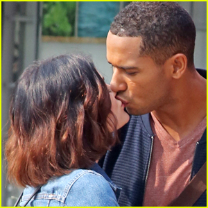 Lucy Hale & Elliot Knight Share Some Kisses on the 'Life Sentence' Set