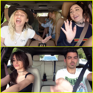 Miley & Noah Cyrus Belt It Out in 'Carpool Karaoke' Teaser - Watch Now!