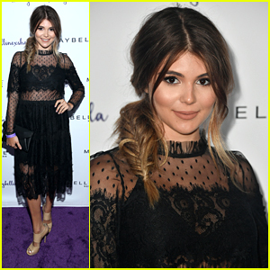 Olivia Jade Goes Sheer For Maybelline's Influencer Launch Event