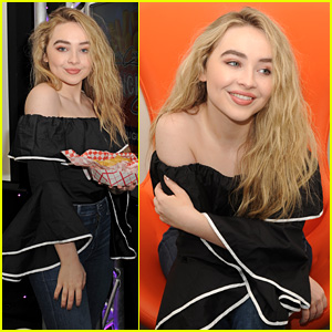 Sabrina Carpenter Chows Down on French Fries Before Taking the Stage