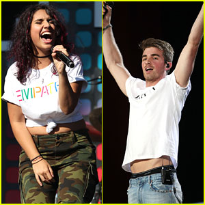 Alessia Cara & The Chainsmokers Perform at Global Citizen Festival 2017