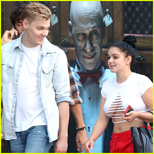 Ariel Winter Steps Out in a Ripped Crop Top With Boyfriend Levi Meaden!