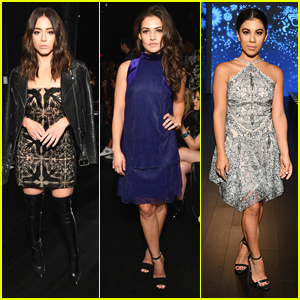 Chloe Bennet & Chrissie Fit Give Some Edge To Tadashi Shoji's Front Row During NYFW 2017