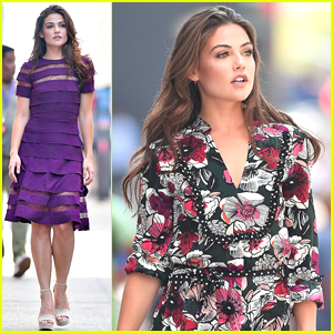 Danielle Campbell Steps Out For Her Second NYFW Experience