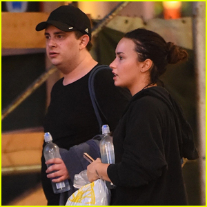 Demi Lovato Makes Time For a Workout After Jet Setting Weekend!