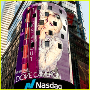Dove Cameron Reveals Debut Single 'Talks About' Artwork In Epic Way