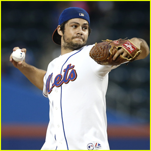 Dylan O'Brien Fulfills A Lifelong Dream & Throws Out First Pitch at a Mets Game