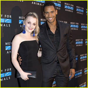'Life Sentence' Star Elliot Knight & Evanna Lynch Step Out For 'Mercy For Animals' Gala