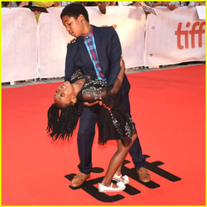 'Raven's Home' Star Issac Ryan Brown Dances All Over the TIFF Red Carpet