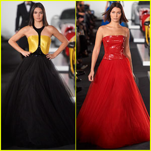Kendall Jenner & Bella Hadid Walk Runway for Ralph Lauren's NYFW Show