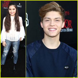 Landry Bender & Ricky Garcia Get Their Spook on at Queen Mary's Dark Harbor Event