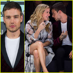 Liam Payne Sits Next to Ellie Goulding at Armani Show!
