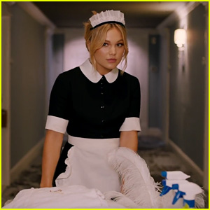 Olivia Holt Dons a Hotel Maid Outfit in 'Generous' Music Video - Watch Now!