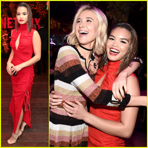 'Alexa & Katie's Paris Berelc & Isabel May Party It Up at Netflix's Emmys Celebration
