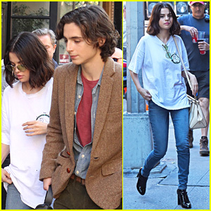 Selena Gomez & Timothee Chalamet Film New Scenes for Woody Allen Movie