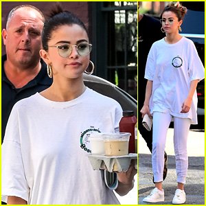 Selena Gomez Takes Advantage of Last Day to Wear White