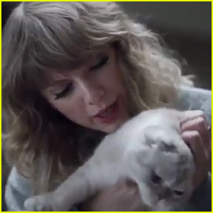 Taylor Swift Eats Cookie Dough & Snuggles With Cat Olivia in AT&T Video - Watch Now!