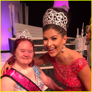 Miss Teen USA Sophia Dominguez-Heithoff Meets Missouris Miss Amazing Sr Stephanee Corcoran! (Exclusive)
