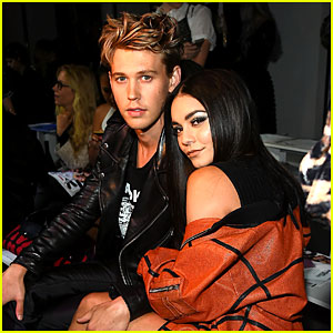 Vanessa Hudgens Sits Front Row at Fashion Week with Austin Butler!
