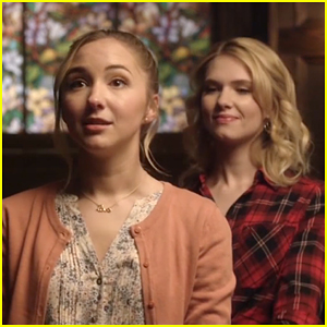 Claudia Lee & Audrey Whitby Do a Trust Exercise In First Look For 'In The Vault' (Exclusive)