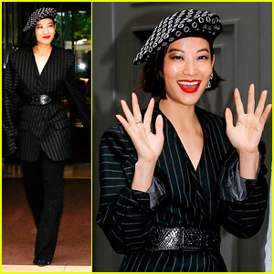 Arden Cho Has Chic Photoshoot in Paris Before Convention This Weekend